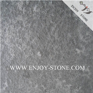 Zhangpu Black Basalt with Flamed / Exfoliated, Stone Tiles