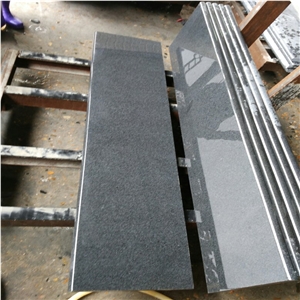 China Impala Black Dark Grey G654 Granite Stone Stair Steps
