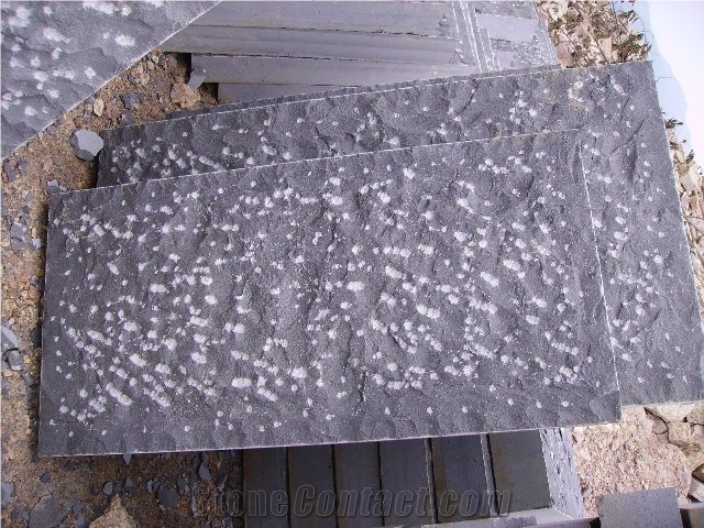 Black Basalt Bushammered Kerbstone, Vietnam Black Basalt Curbs