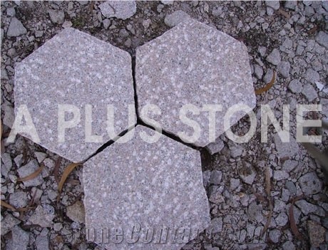 Vietnam Grey Granite Cobblestone, Pavers