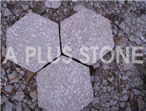 Vietnam Grey Granite Cobblestone, Pavers