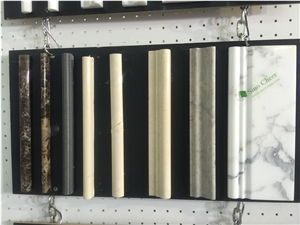 Customized Marble Pencil Moulding/Liner/Trim Piece
