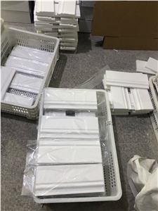 Thassos White Marble Baseboard/Skirting Board