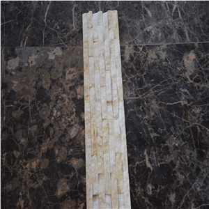White&Yellow Cultured Stone Ledger Panel