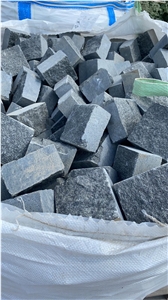 Antik Nero Gabbro Cube Stone