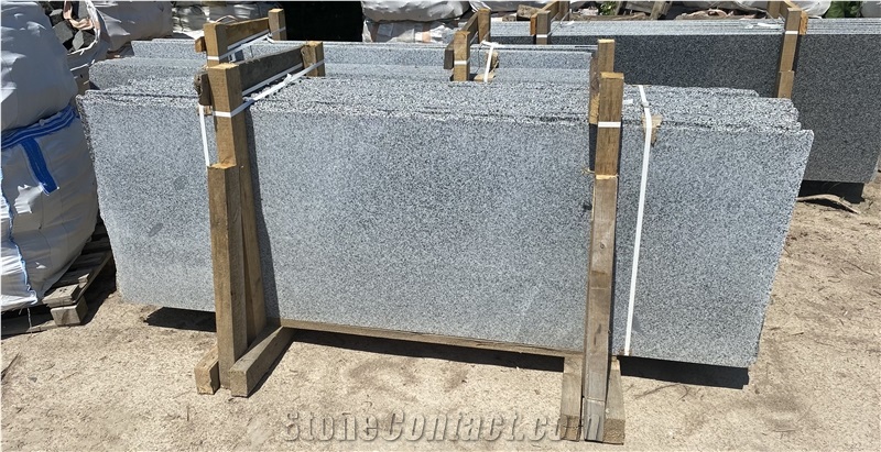Grey Ukraine Granite Half Slabs