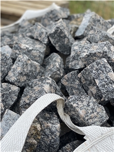 Leopard Rose Granite Cobble Stone