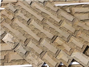 Luhansk Beige Sandstone Split Wall Stone