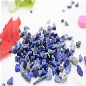 Lapis Lazuli Gravel for Vase Filler, Healing Jade Stone