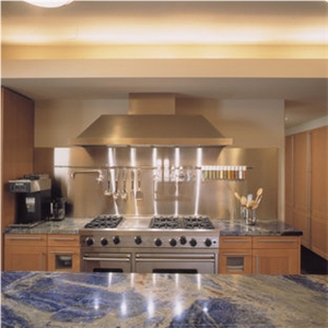 Blue Sodalite Quartzite Countertop Island Top