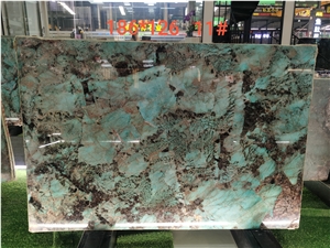 Brazil Amazon Green Quartzite Slab Wall Tiles