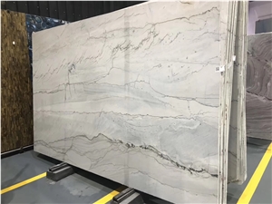 Brazil Calacatta White Quartzite Countertop