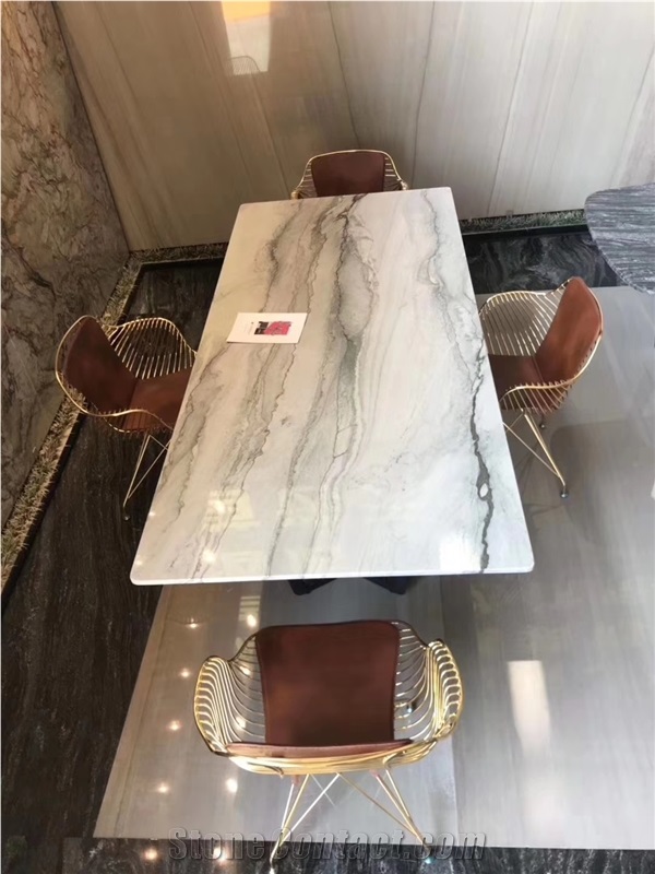 Brazil Calacatta White Quartzite Countertop