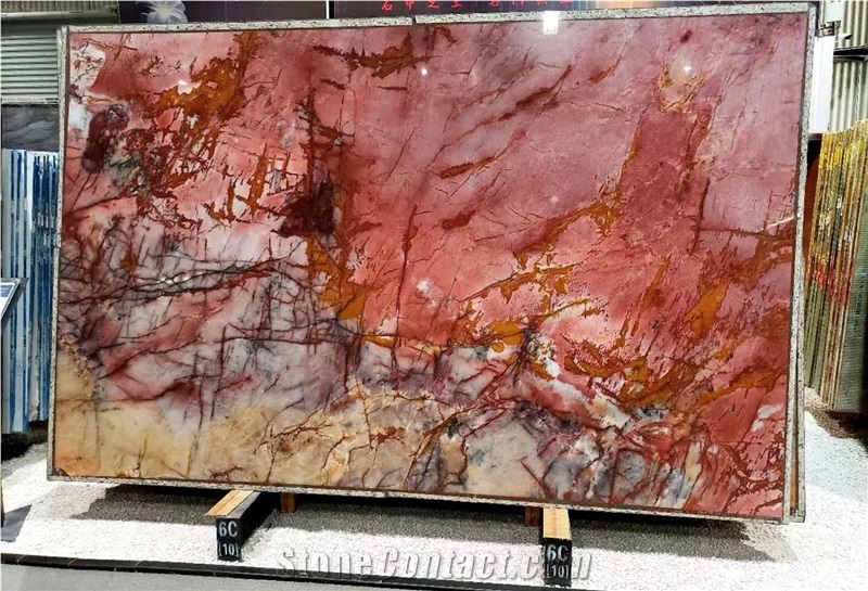Brazil Cosmopolitan Quartzite Slabs for Background
