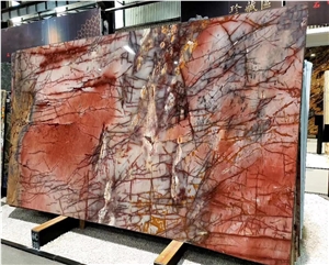 Brazil Cosmopolitan Quartzite Slabs for Background