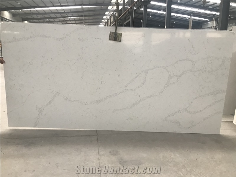 Calacatta White Artificial Marble Stone Slabs