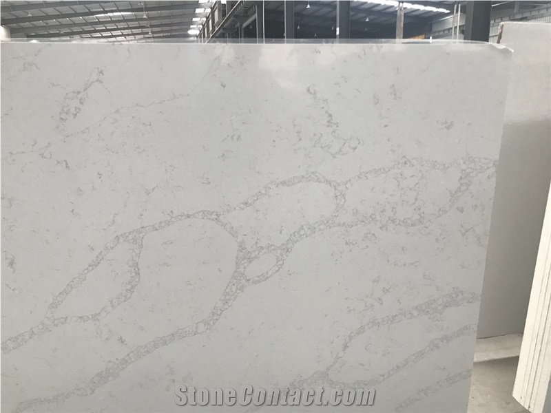 Calacatta White Artificial Marble Stone Slabs