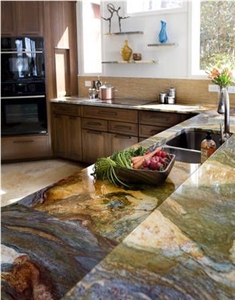 Luise Blue Exotic Blue Van Gogh Quartzite