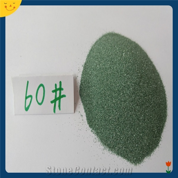 Green Silicon Carbide Abrasives for Sandblasting