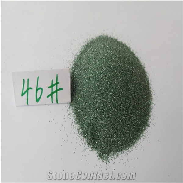 Green Silicon Carbide Abrasives for Sandblasting