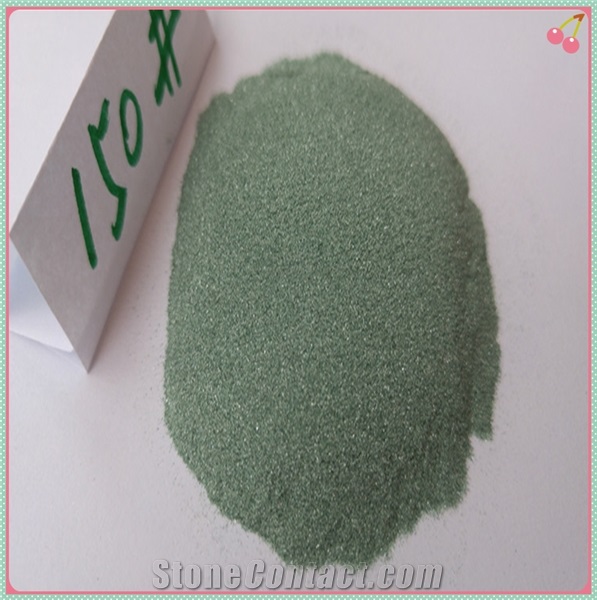 Green Silicon Carbide Abrasives for Sandblasting