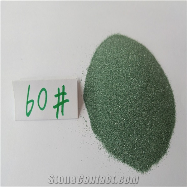 Green Silicon Carbide for Sandblasting Abrasive