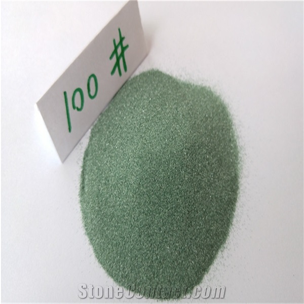 Green Silicon Carbide for Sandblasting Abrasive