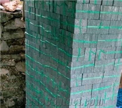 Green Sukabumi Stone Pool Tiles