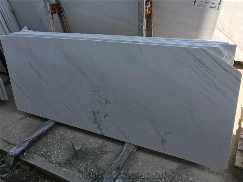 Bianco Heraclea White Marble Slabs