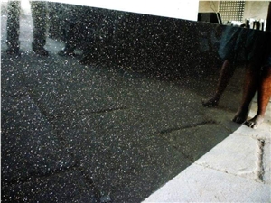Black Galaxy Granite Slabs & Tiles