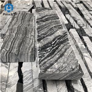 China Ancient Black Wooden Culture Stone Tiles