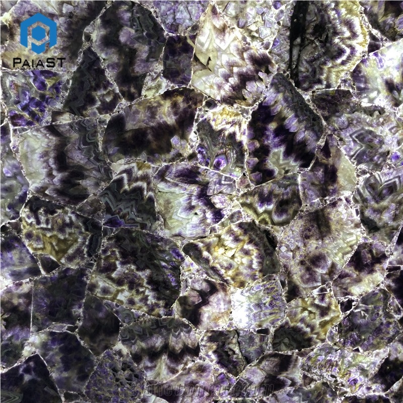 Factory Direct Natural Luxury Purple Semiprecious Stone