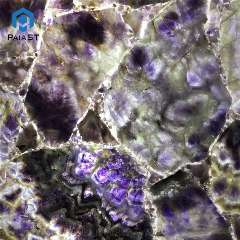 Factory Direct Natural Luxury Purple Semiprecious Stone