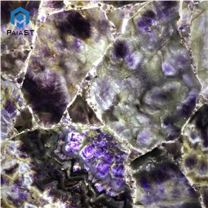Factory Direct Natural Luxury Purple Semiprecious Stone
