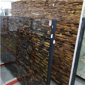 Luxury Various Styles Brazil Brown Agate Gem Stone Slabs
