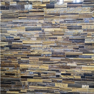 Luxury Various Styles Brazil Brown Agate Gem Stone Slabs
