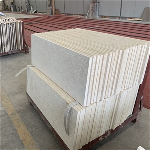 Natural Beige Limestone For Exterior Wall Cladding