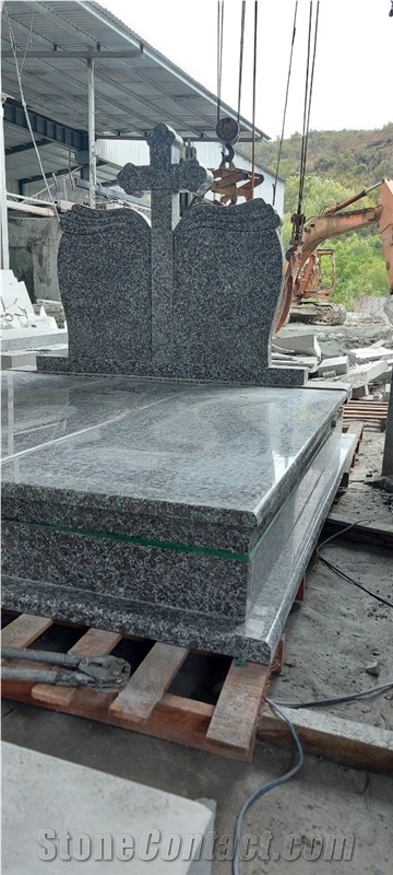 Pc Violet Granite Tombstone Headstone Monuments