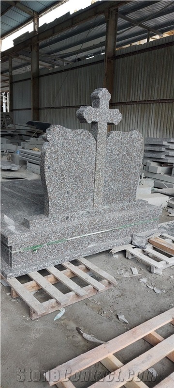 Pc Violet Granite Tombstone Headstone Monuments