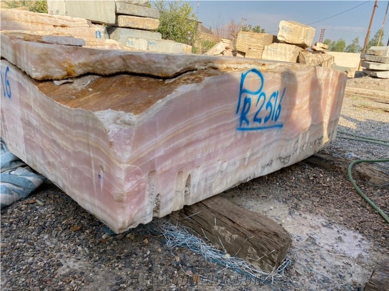 Pink Onyx Blocks