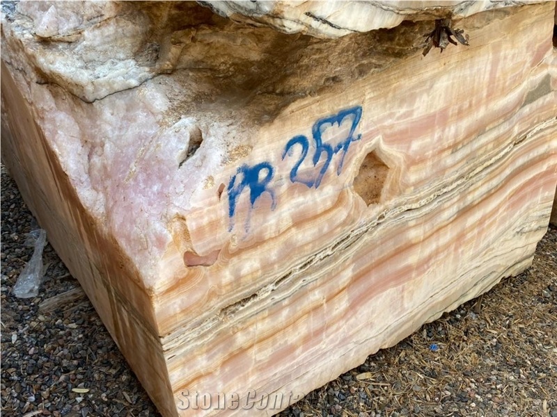 Pink Onyx Blocks