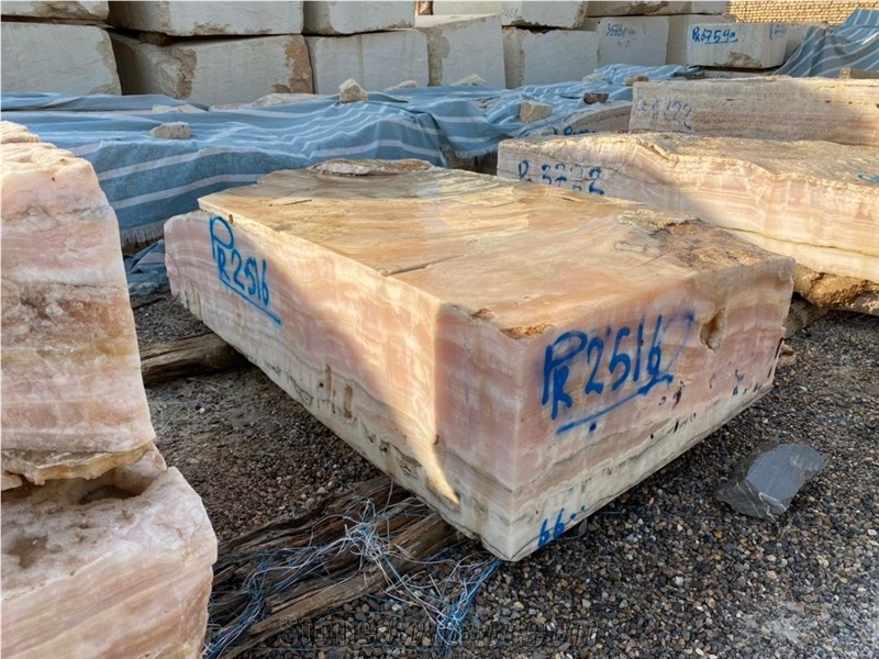 Pink Onyx Blocks
