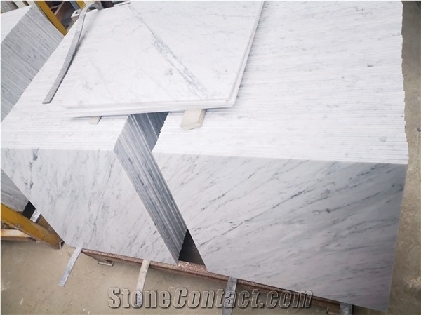 Carrara White Bianco Dolomite Calacatta Gold Marble Tiles