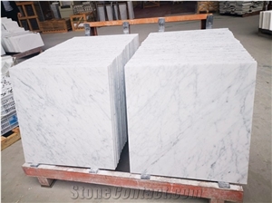 Carrara White Bianco Dolomite Calacatta Gold Marble Tiles