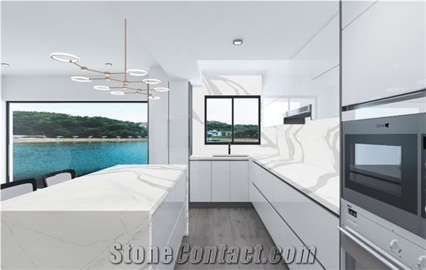 Factory Direct Sales Quartz Countertop Buyers Kitchen