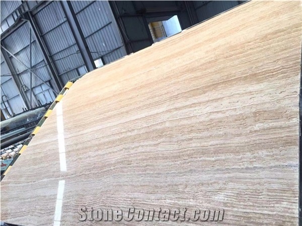 Iran Wood Grain Beige Travertine