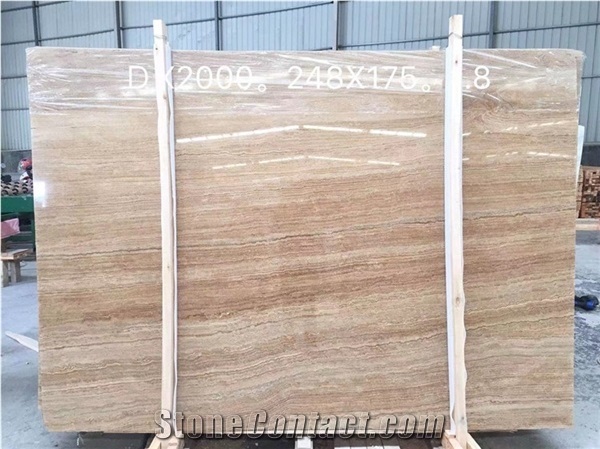 Iran Wood Grain Beige Travertine