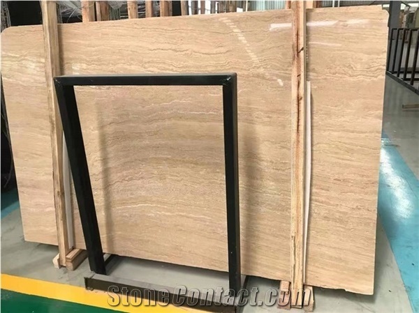 Iran Wood Grain Beige Travertine