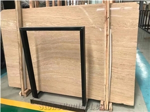 Iran Wood Grain Beige Travertine