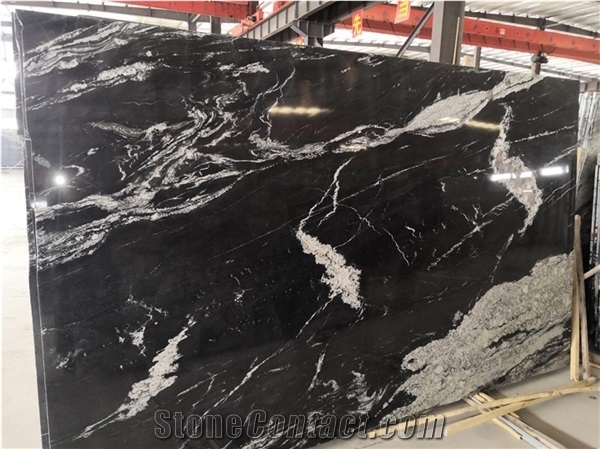 Polished Via Lactea Granite Slabs for Kitchen Skirting Tiles